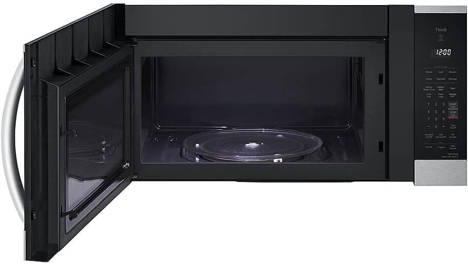 LG MVEM1825F Microwave, PrintProof Stainless Steel